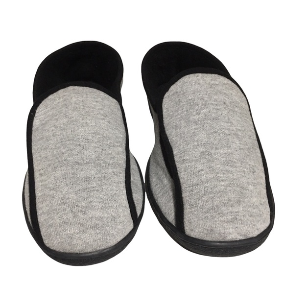 ADJUST TO ME Slippers like walking on air Hook & loop closure gray black… - Picture 2 of 9